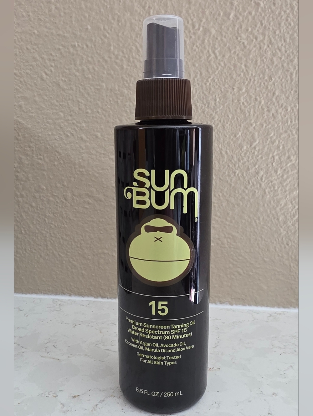 NEW Sun Bum Premium Sunscreen Tanning Oil - SPF 15 8.5 Fl Oz